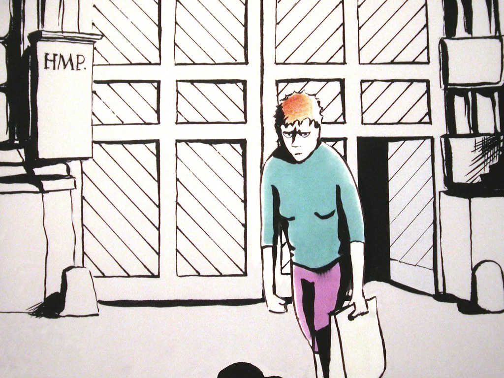 Still from Some Protection — HMP gates